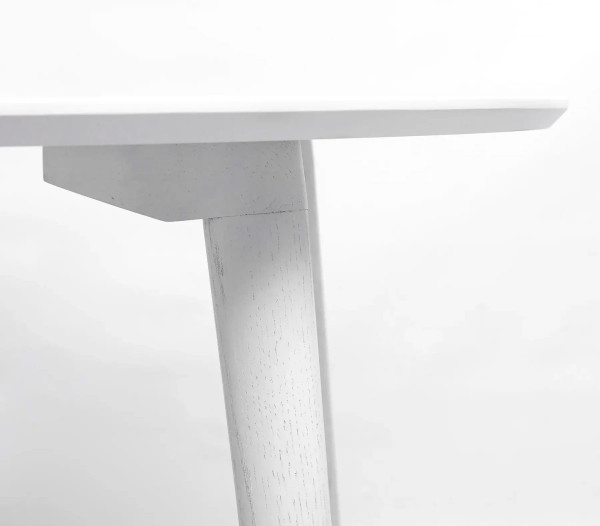 Стол обеденный Lovko Dan d-90 HPL Arpa 3346 Ker/белый-4