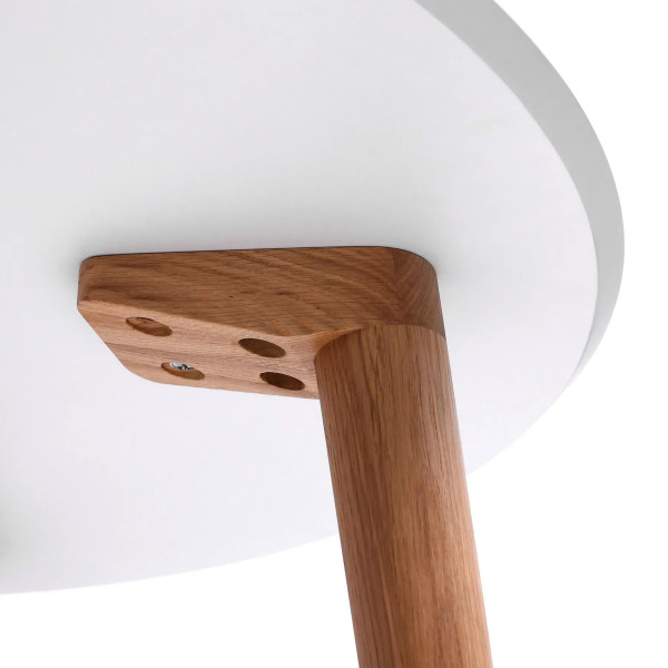 Стол обеденный Lovko Dan d-90 HPL Arpa 3346 Ker/дуб-4