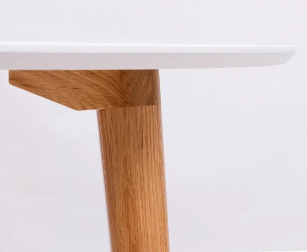 Стол обеденный Lovko Dan d-90 HPL Arpa 3346 Ker/дуб-3