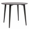 Стол обеденный Lovko Dan d-90 HPL Arpa 3408 Losa/черный-1-thumb