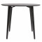 Стол обеденный Lovko Dan d-90 HPL Arpa 3408 Losa/черный-2-thumb