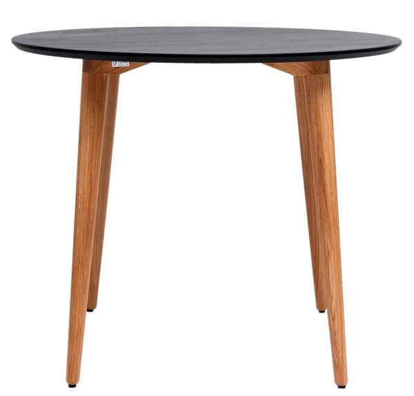 Стол обеденный Lovko Dan d-90 HPL Arpa 3408 Losa/дуб-2