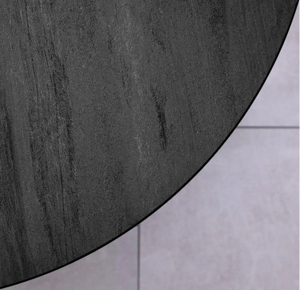 Стол обеденный Lovko Dan d-90 HPL Arpa 3408 Losa/дуб-4