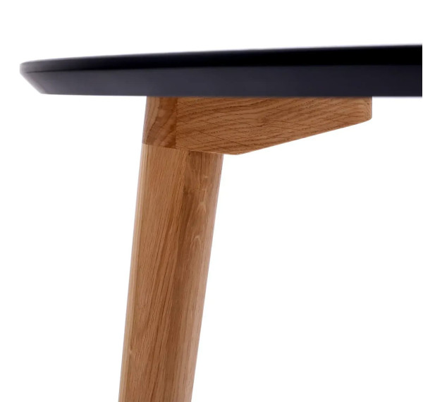 Стол обеденный Lovko Dan d-90 HPL Arpa 3408 Losa/дуб-6