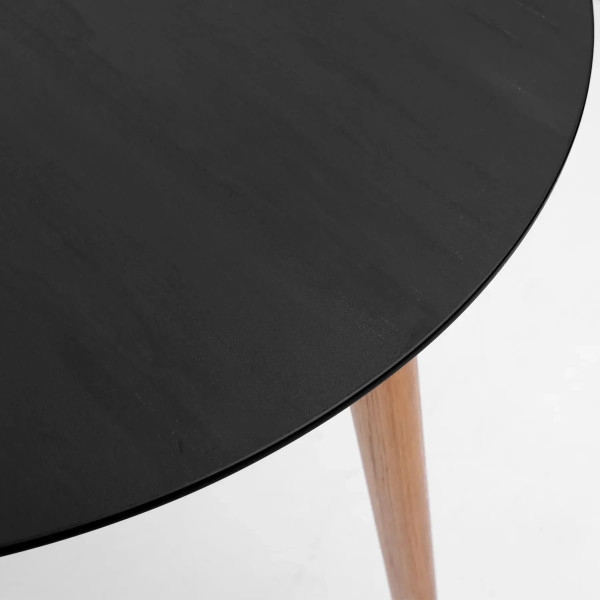 Стол обеденный Lovko Dan d-90 HPL Arpa 3408 Losa/дуб-5