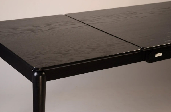 Стол раскладной обеденный Lovko Eclipse 130+60 x 80 см Черный-8