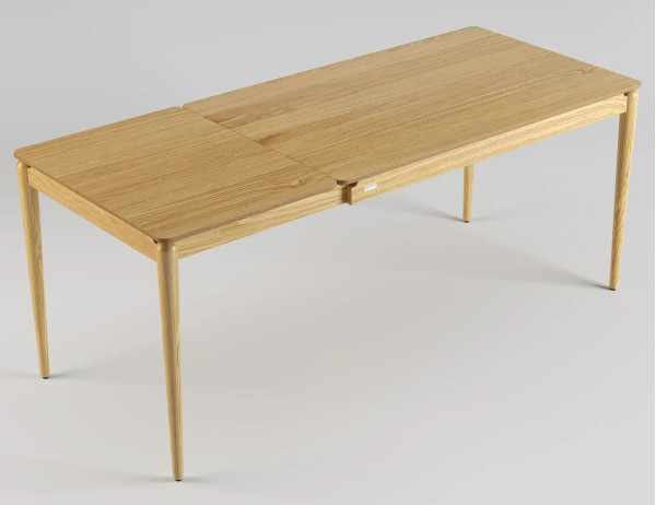 Стол раскладной обеденный Lovko Eclipse 130+60 x 80 см Натуральный дуб-5