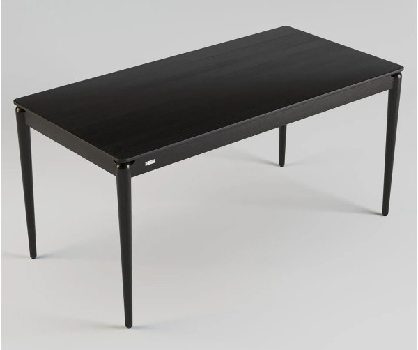 Стол раскладной обеденный Lovko Eclipse 160+60 x 80 см Черный-4