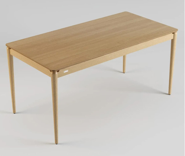 Стіл розкладний обідній Lovko Eclipse 160+60 x 80 см Натуральний дуб-4