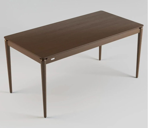 Стол раскладной обеденный Lovko Eclipse 160+60 x 80 см Темный орех-4