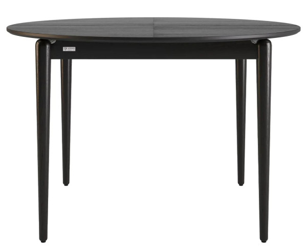 Стіл розкладний обідній Lovko Eclipse d-120+40 см Чорний-1