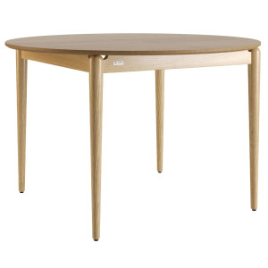 Стол раскладной обеденный Lovko Eclipse d-120+40 см Натуральный дуб