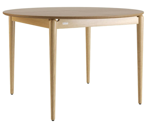 Стол раскладной обеденный Lovko Eclipse d-120+40 см Натуральный дуб-0