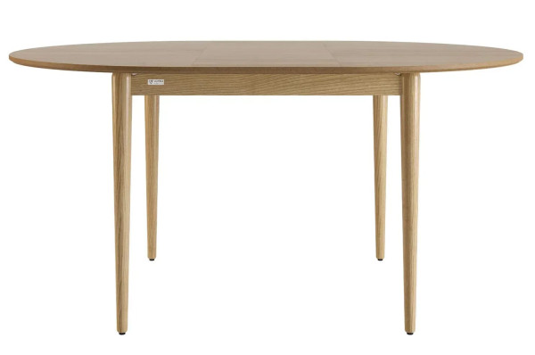 Стіл розкладний обідній Lovko Eclipse d-120+40 см Натуральний ясень-3
