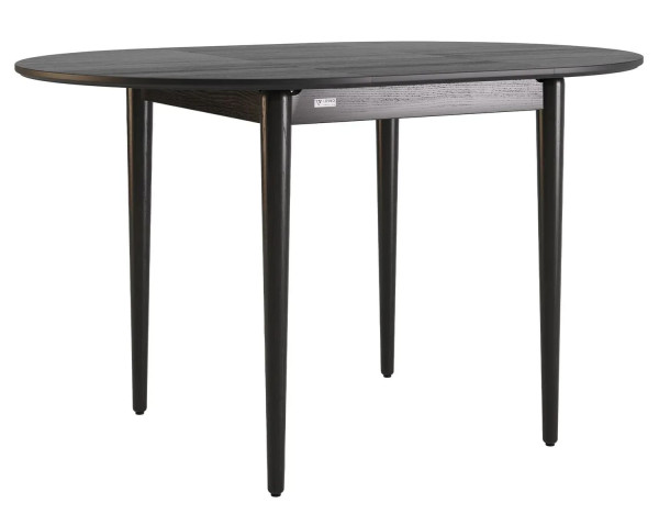 Стіл розкладний обідній Lovko Eclipse d-93+40 см Чорний-2