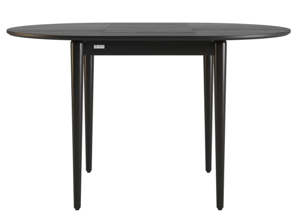 Стіл розкладний обідній Lovko Eclipse d-93+40 см Чорний-3