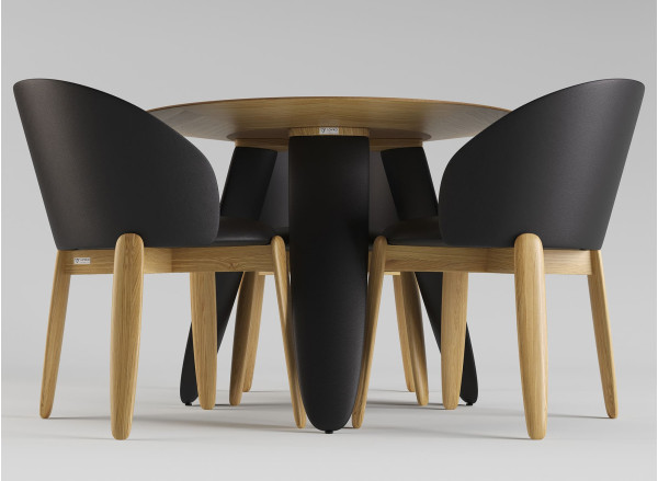 Стіл Lovko Rino Дуб маркетрі/Integra 20 Raven-4