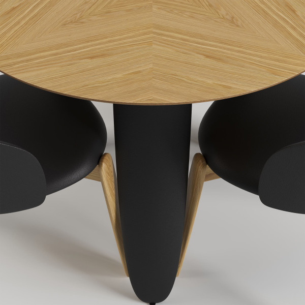 Стіл Lovko Rino Дуб маркетрі/Integra 20 Raven-6