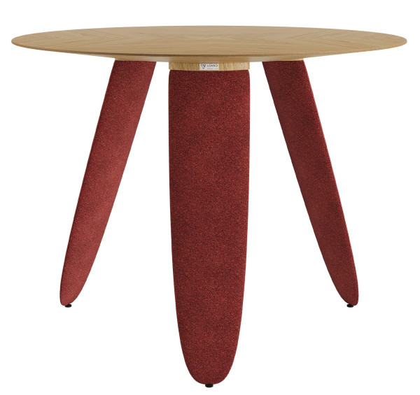 Стол Lovko Rino Дуб маркетри/Node 09 d-100 см-0