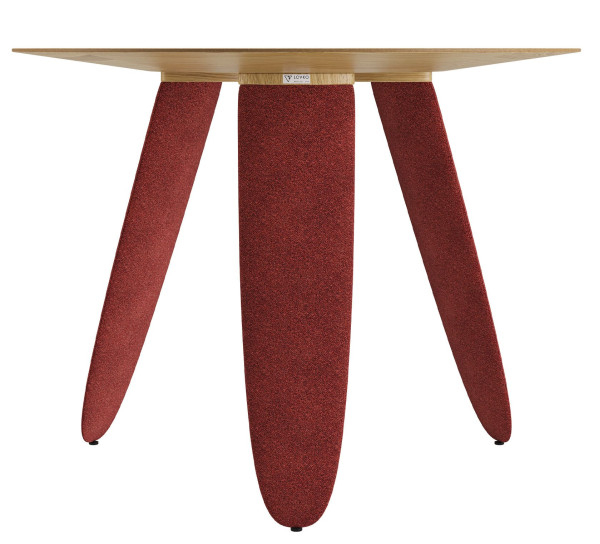 Стол Lovko Rino Дуб маркетри/Node 09 d-100 см-1