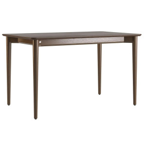Стіл розкладний обідній Lovko Silva 130+40 x 80 см Темний горіх