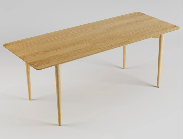 Стол раскладной обеденный Lovko Silva 160+40 x 80 см Натуральный дуб-5