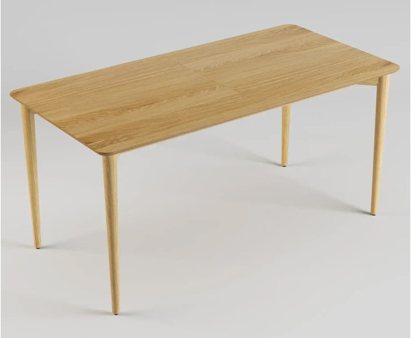 Стол раскладной обеденный Lovko Silva 160+40 x 80 см Натуральный дуб-4