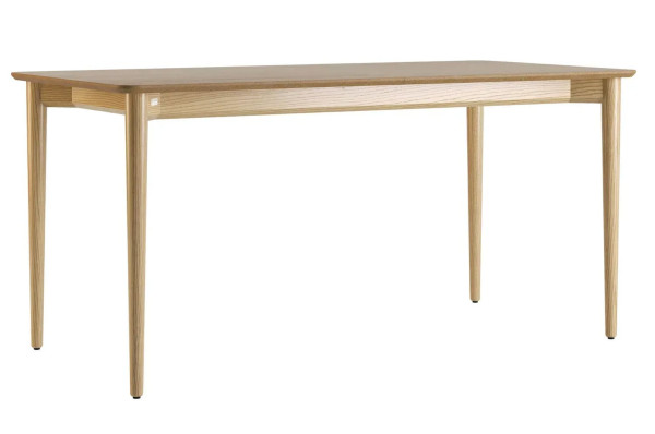 Стіл розкладний обідній Lovko Silva 160+40 x 80 см Натуральний ясень-0