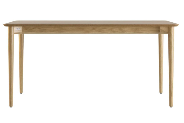 Стіл розкладний обідній Lovko Silva 160+40 x 80 см Натуральний ясень-1