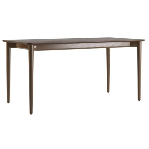 Стіл розкладний обідній Lovko Silva 160+40 x 80 см Темний горіх