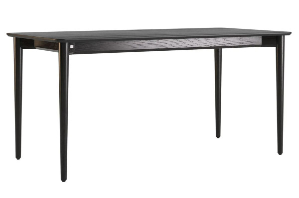 Стіл розкладний обідній Lovko Silva 160+40 x 80 см Чорний-0