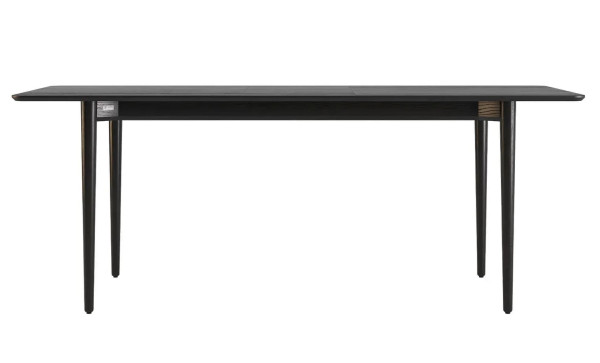 Стіл розкладний обідній Lovko Silva 160+40 x 80 см Чорний-3