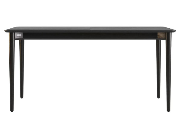 Стіл розкладний обідній Lovko Silva 160+40 x 80 см Чорний-1