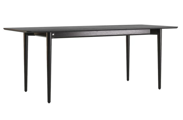 Стіл розкладний обідній Lovko Silva 160+40 x 80 см Чорний-2