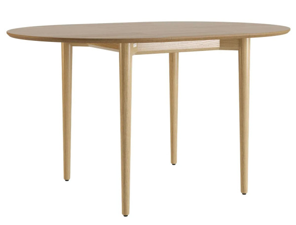 Стол раскладной обеденный Lovko Silva d-100+40 см Натуральный ясень-2