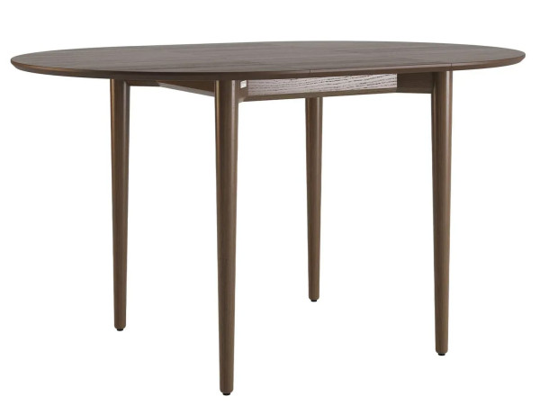 Стол раскладной обеденный Lovko Silva d-100+40 см Темный орех-2