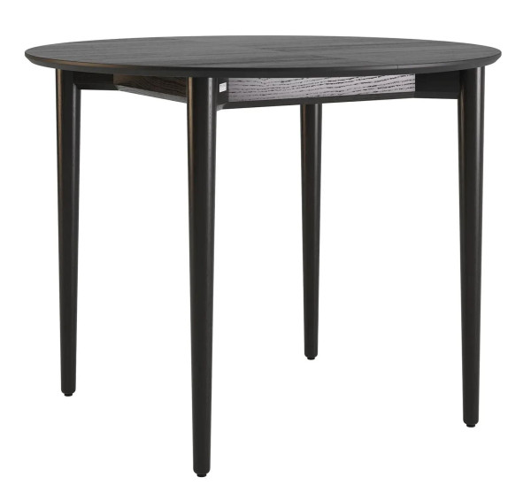 Стіл розкладний обідній Lovko Silva d-100+40 см Чорний-0