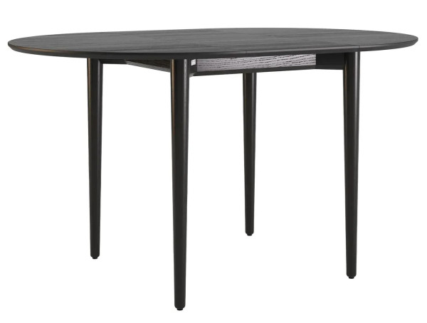 Стіл розкладний обідній Lovko Silva d-100+40 см Чорний-2