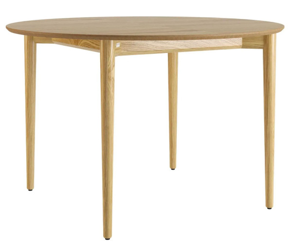 Стіл розкладний обідній Lovko Silva d-120+40 см Натуральний дуб-0