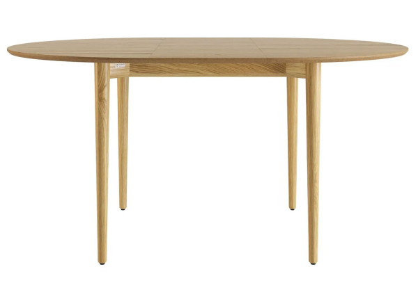 Стіл розкладний обідній Lovko Silva d-120+40 см Натуральний дуб-3