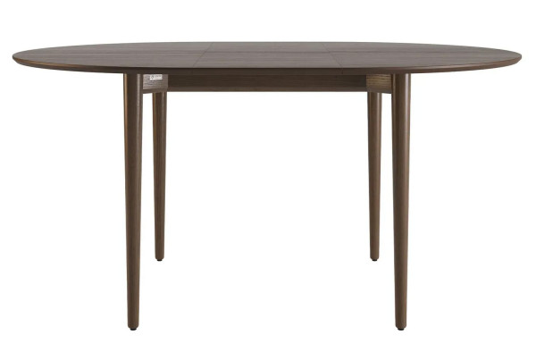 Стол раскладной обеденный Lovko Silva d-120+40 см Темный орех-3