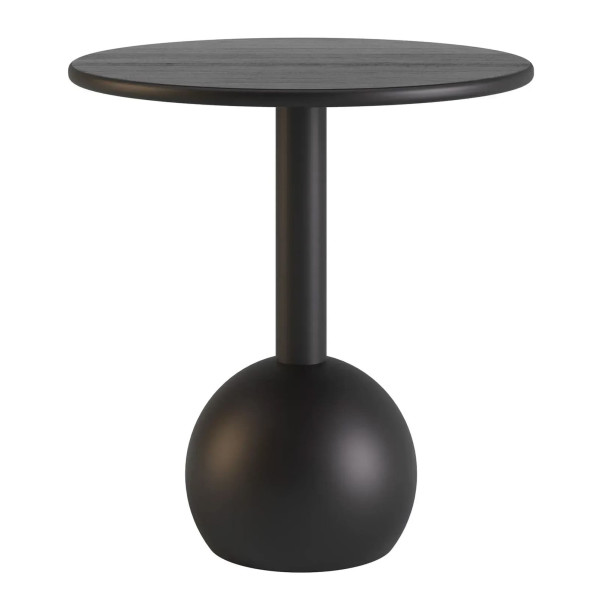 Кофейный столик Lovko Bolla Черный RAL 9005 МДФ + шпон-0