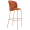 Барний стілець Lovko Lilo Exclusive Terracotta Velvet-0-thumb