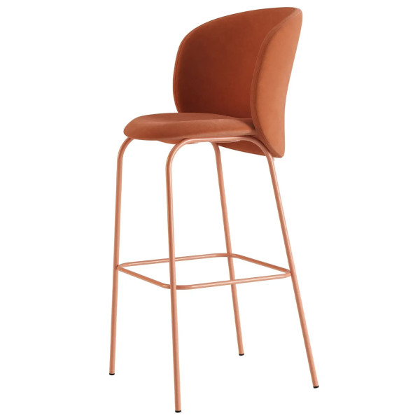 Барный стул Lovko Lilo Exclusive Terracotta Velvet-1