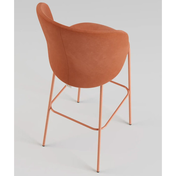 Барный стул Lovko Lilo Exclusive Terracotta Velvet-4