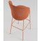 Барний стілець Lovko Lilo Exclusive Terracotta Velvet-4-thumb