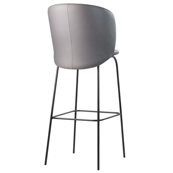 Барный стул Lovko Lilo Серый Экокожа-3