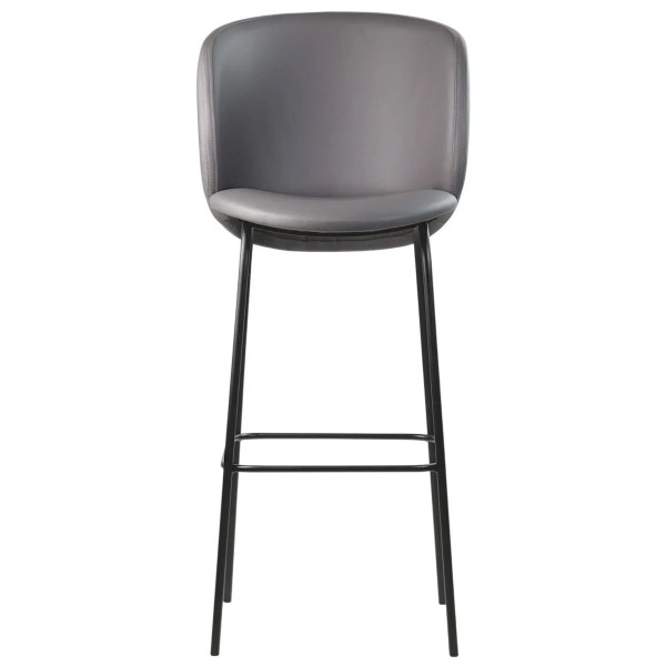Барный стул Lovko Lilo Серый Экокожа-1
