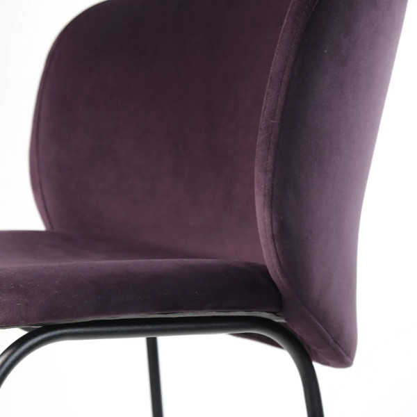 Барный стул Lovko Lilo Винный вельвет-5
