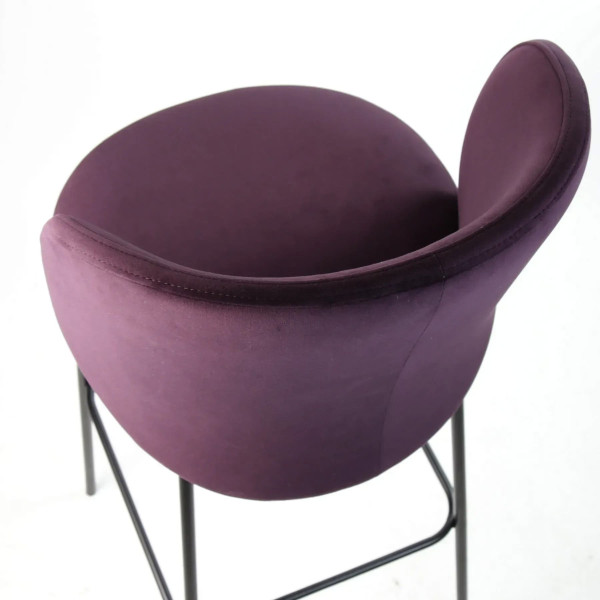 Барный стул Lovko Lilo Винный вельвет-6